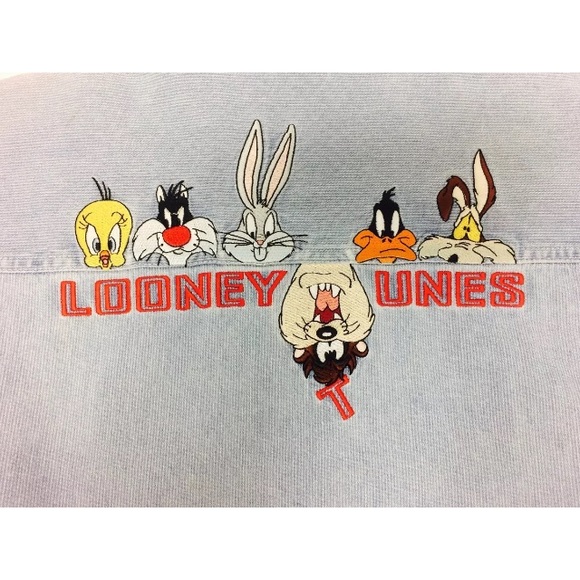 Warner Bros. Studio Store Looney Tunes Button Down - Picture 2 of 8